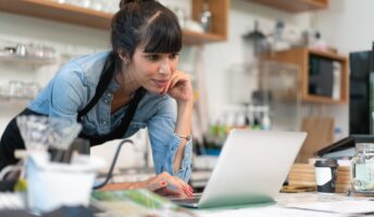 Female business owner