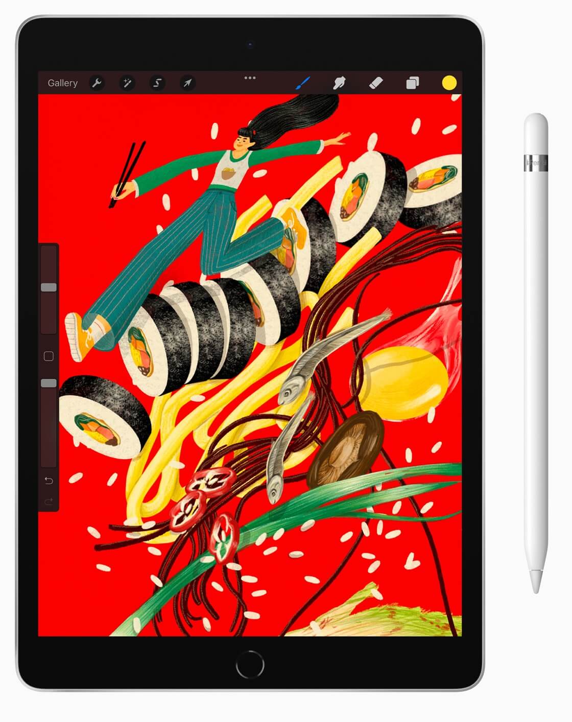 Apple iPad 10.2 inch with ProCreate