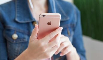 iPhone in Use