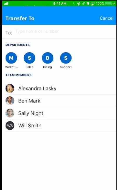 net2phone mobile app call transfer