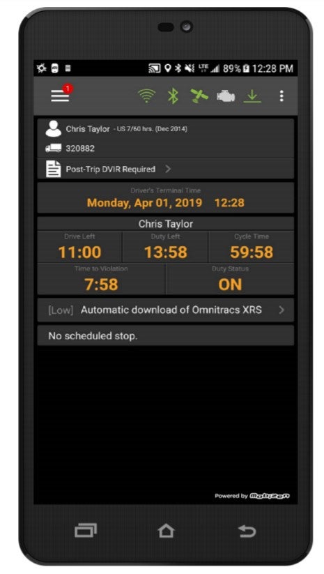 Omnitracs Hours of Service