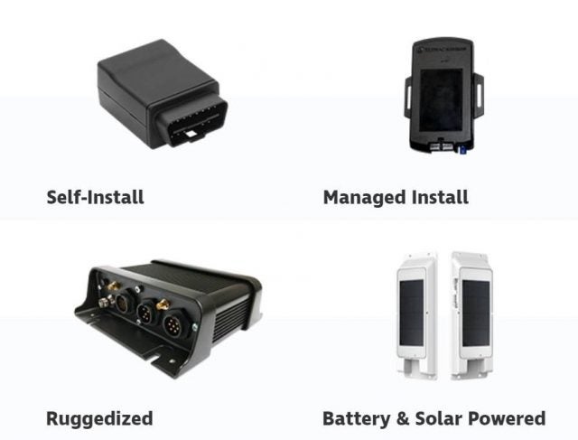 Teletrac Navman hardware units