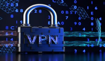 vpn on a padlock