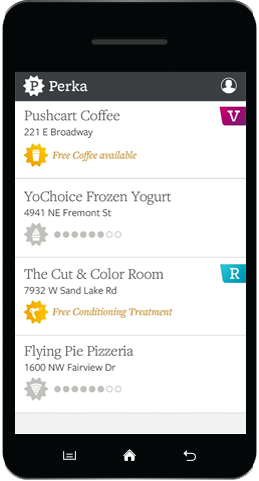 Clover Rewards lets you issue custom rewards in your businesses own branding