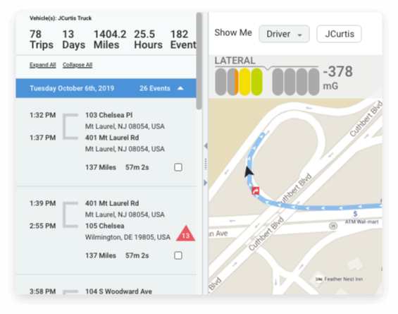 Teletrac Navman FMS vehicle tracking