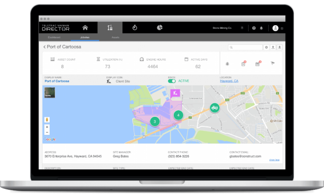 Teletrac Navman GPS asset tracking