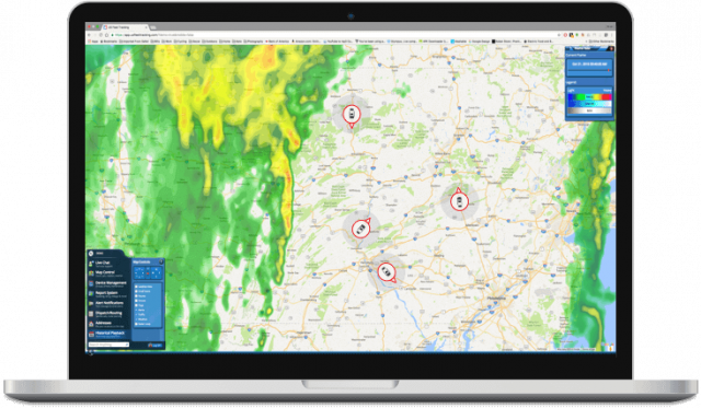 US Fleet Tracking Live Weather Radar